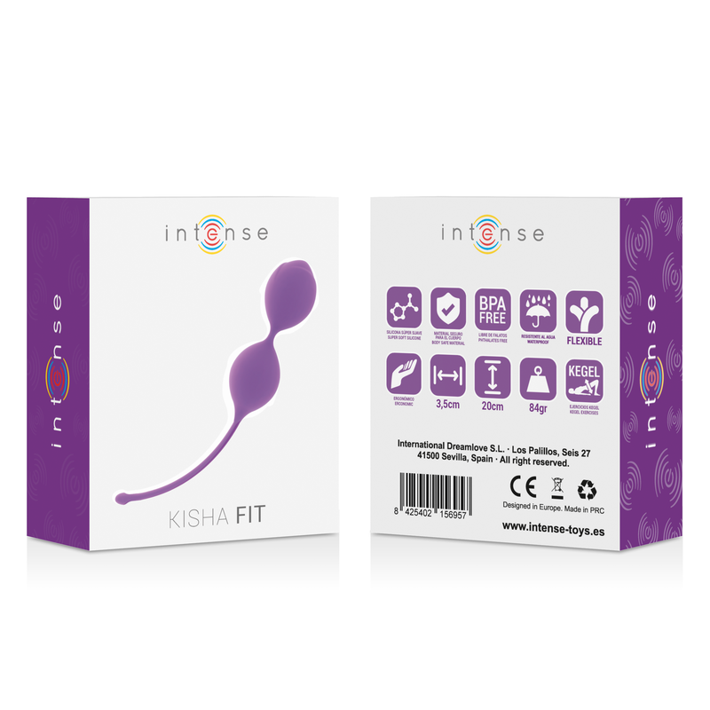 INTENSE - KISHA FIT SILICONE KEGEL PURPLE