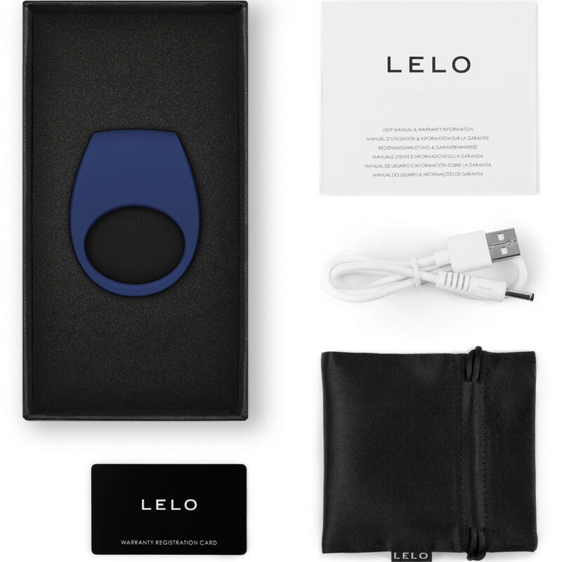Lelo - Tor 3 Anell vibrador blau