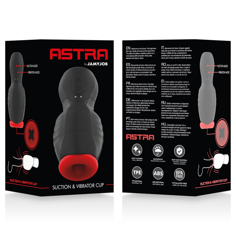 Jamyjob - Astra vibració extrema oral i ones estimulants