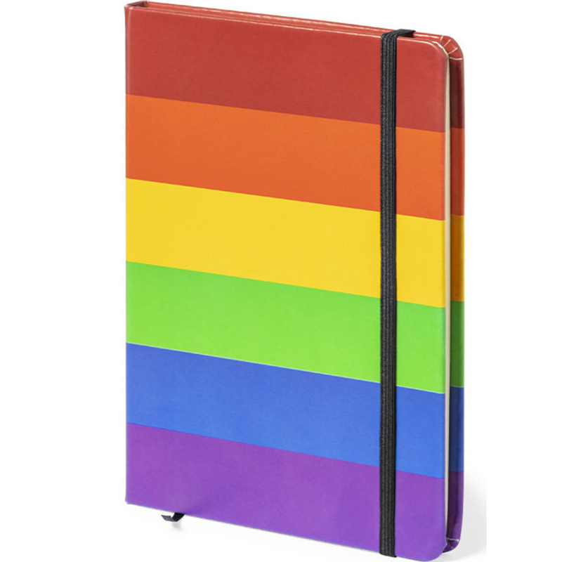 PRIDE - NOTEBOOK 15 x 21 LGBT FLAG