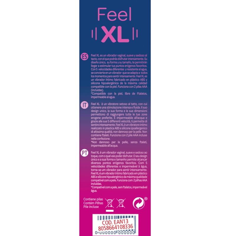 CONTROL - FEEL XL BALA VIBRATÓRIA
