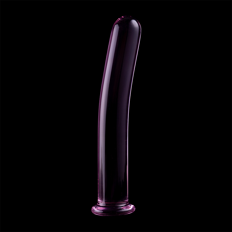 NEBULA SERIES BY IBIZA - MODELO 8 DILDO CRISTAL TRANSPARENTE 14.5 CM -O- 2 CM