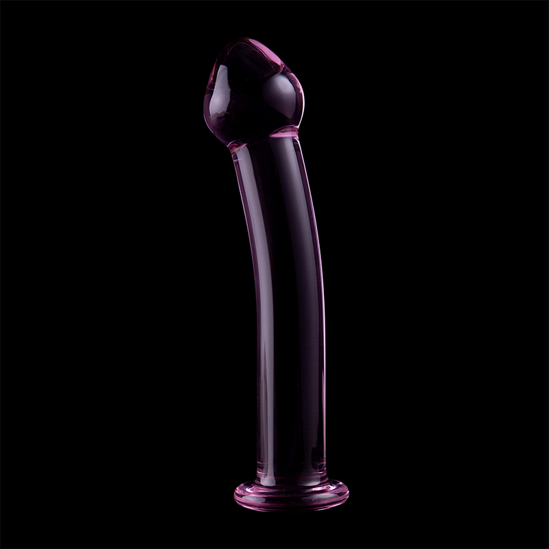NEBULA SERIES BY IBIZA - MODEL 11 PINK CRYSTAL DILDO 16 CM -OR- 3 CM