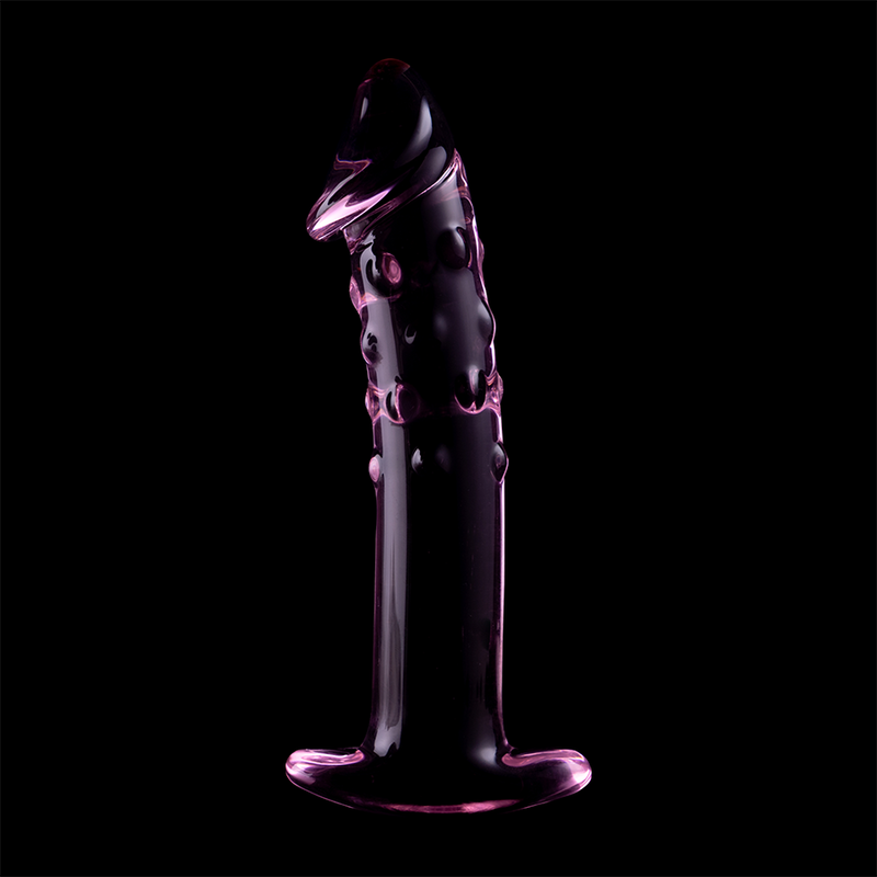 NEBULA SERIES BY IBIZA - MODEL 19 PINK CRYSTAL DILDO 18.5 CM -OR- 4 CM