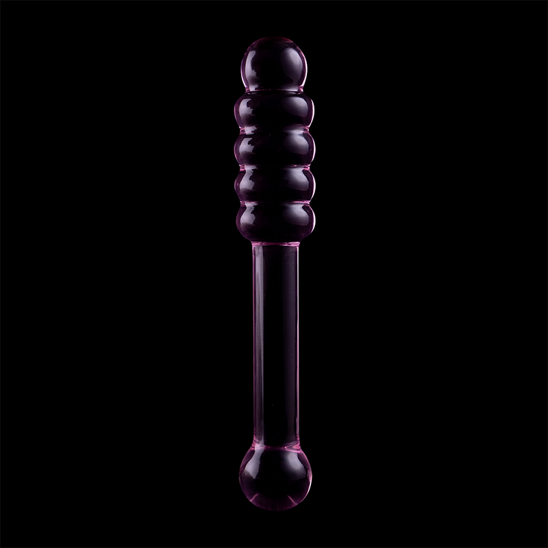 NEBULA SERIES BY IBIZA - 20 TRANSPARENT CRYSTAL DILDO MODEL 20.5 CM -O- 3 CM