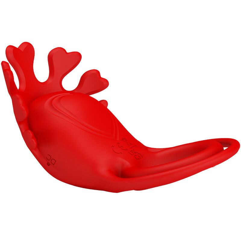 Pretty Love - Ruben Vibrador Ring 7 Vibrations Silicona Vermella