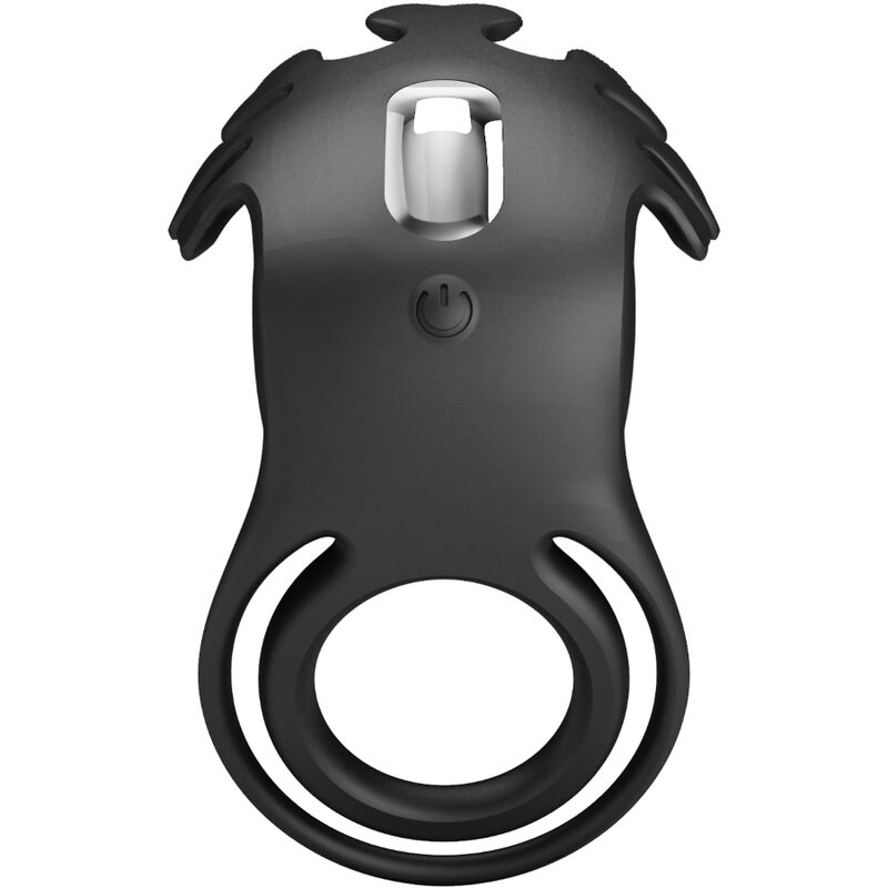 Pretty Love - Ruben Vibrador Ring 7 Vibracions de silicona negra