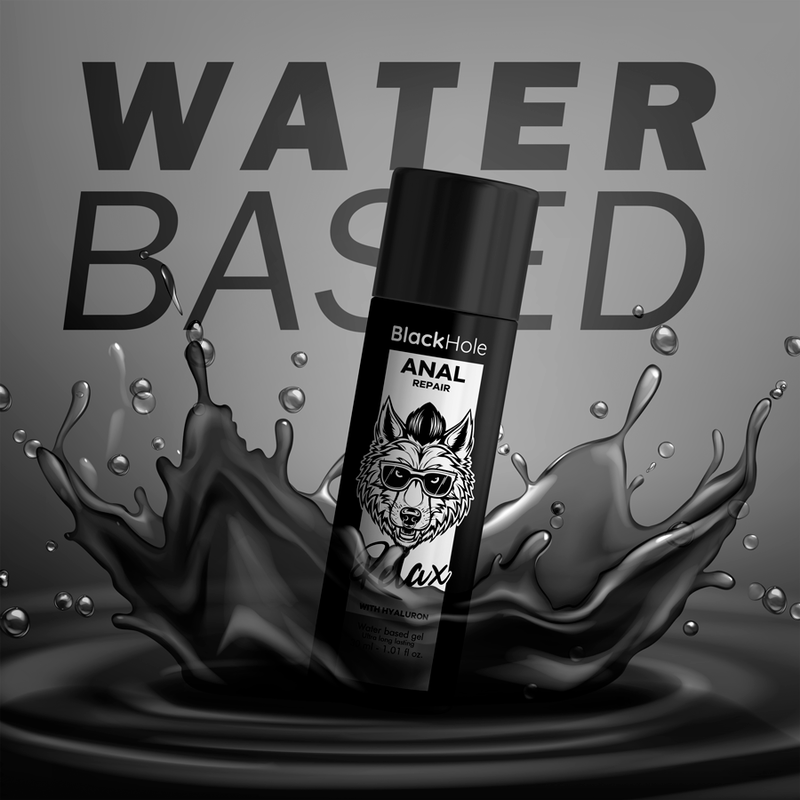 Forat negre: reparació anal Agua Base de relax amb Hyaluron 30 ml