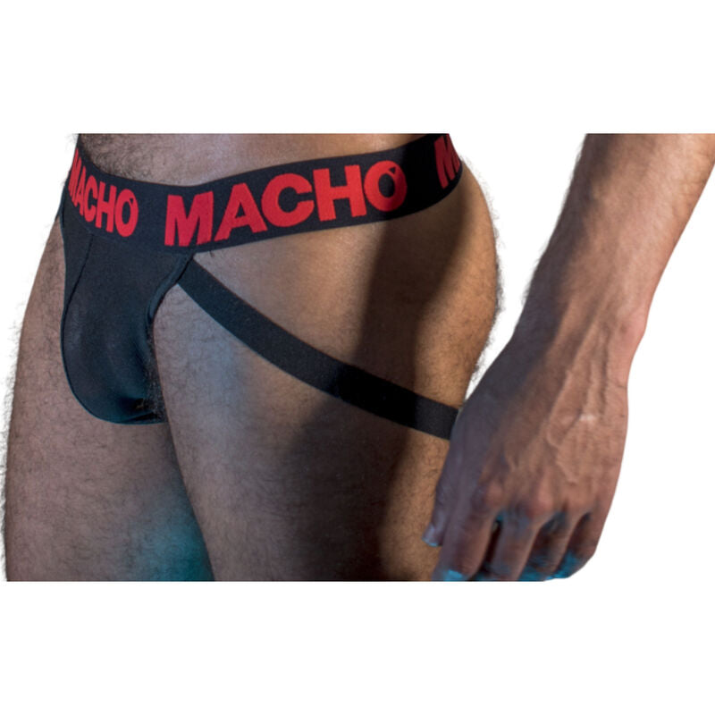 MACHO - MX26X2 JOCKEY BLACK/RED M