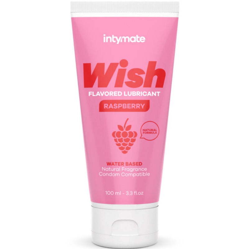 INTIMATELINE INTYMATE - WISH FRAMBOESA LUBRIFICANTE AROMATIZADO 100 ML