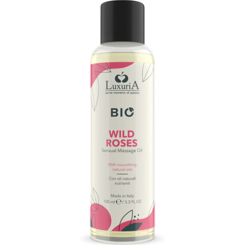 INTIMATELINE LUXURIA - BIO ÓLEO DE MASSAGEM ROSAS SELVAGENS 100 ML