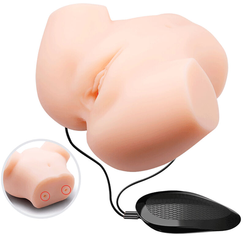 Bull Bool: vagina de vibració realista i anus