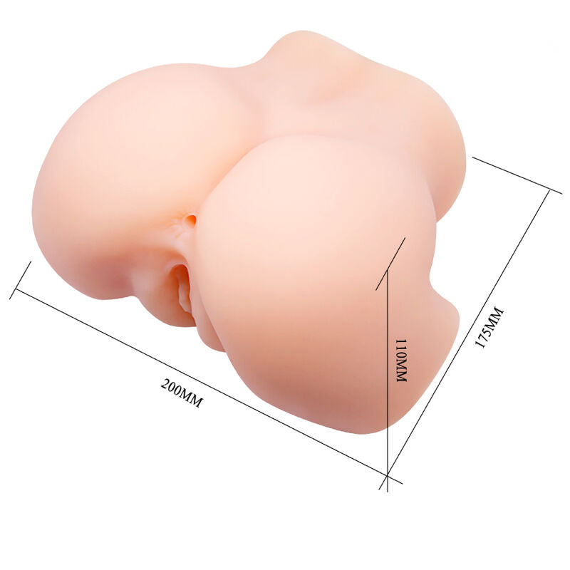 Bull Bool: vagina de vibració realista i anus