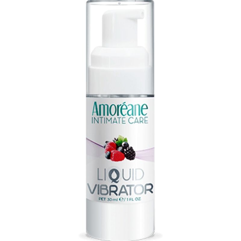 AMOREANE - LÍQUIDO VIBRADOR FRUTOS VERMELHOS 30 ML