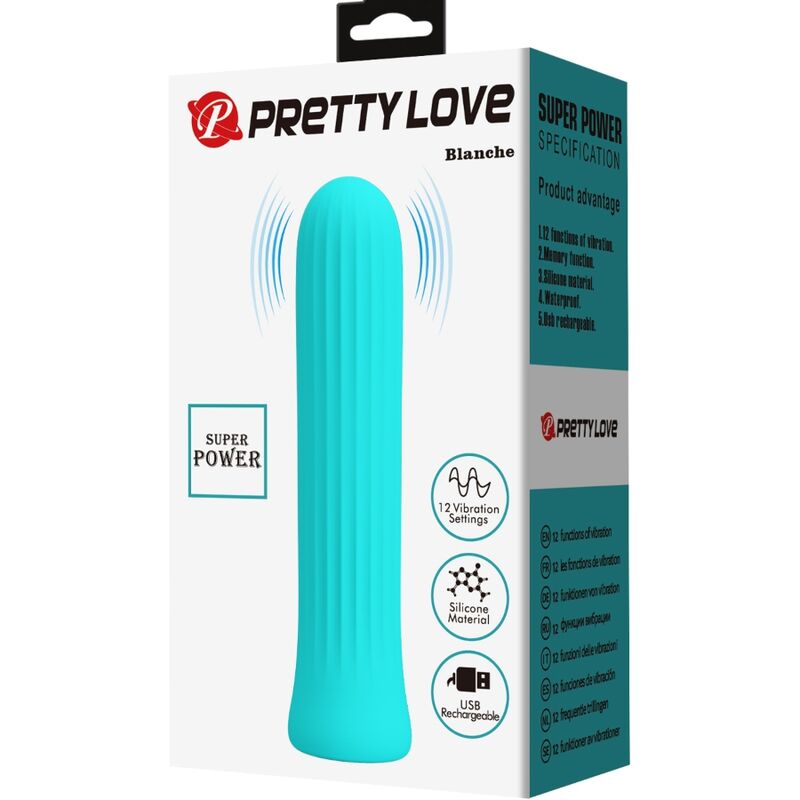 PRETTY LOVE - BLANCHE BLUE STIMULATING VIBRATOR