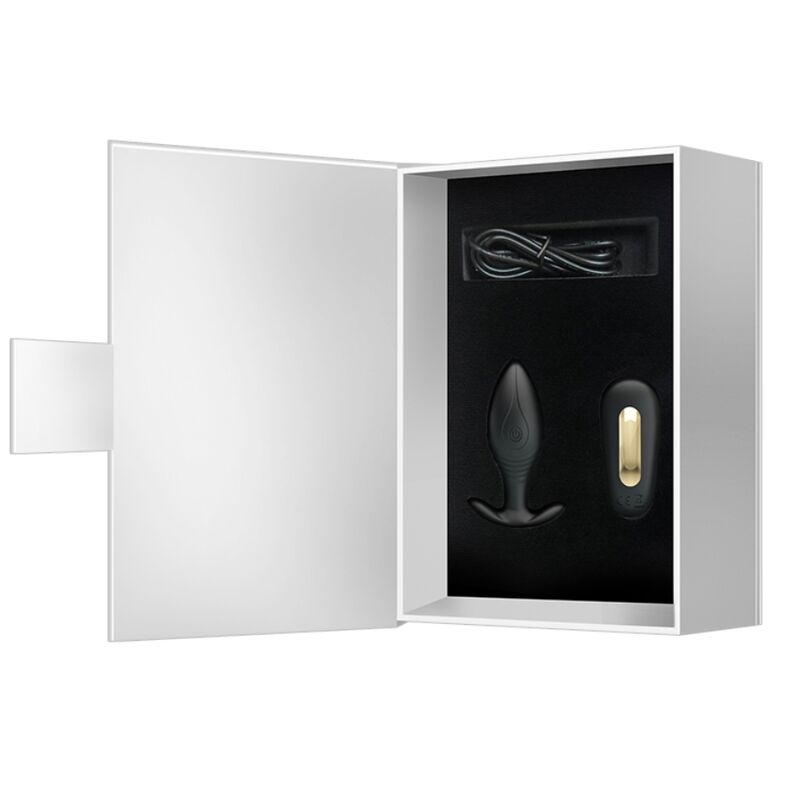 PRETTY LOVE - REGINA PLUG RECHARGEABLE ANAL VIBRATOR BLACK