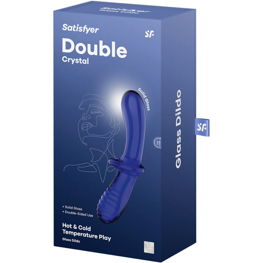 SATISFYER - DOUBLE CRYSTAL DILDO