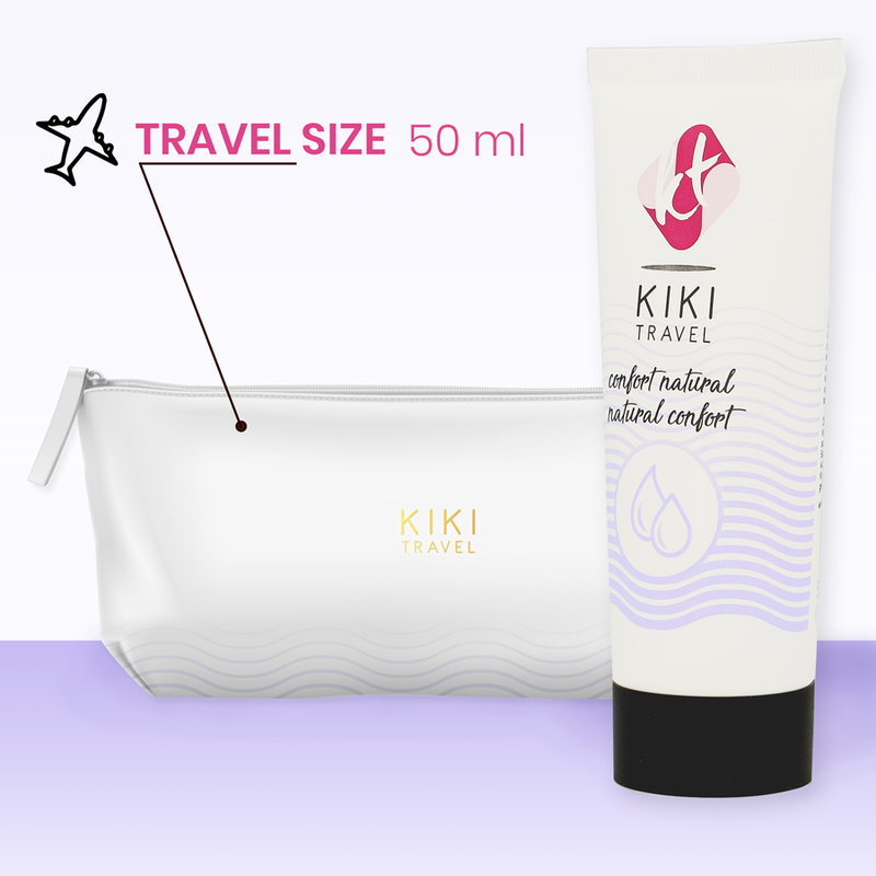 Kikí Travel - Comoditat de gel lliscant natural 50 ml
