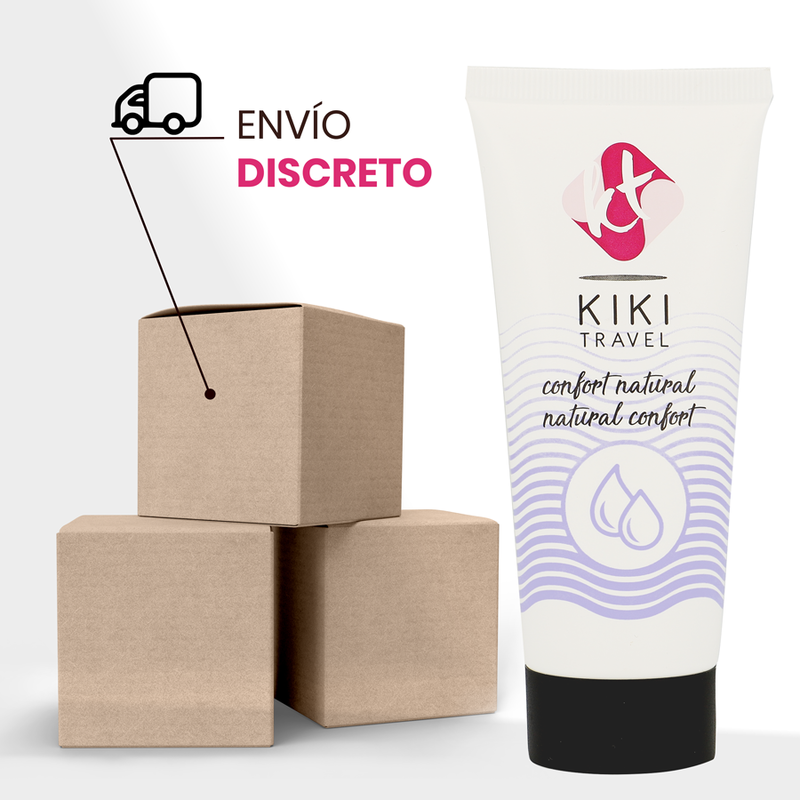 Kikí Travel - Comoditat de gel lliscant natural 50 ml
