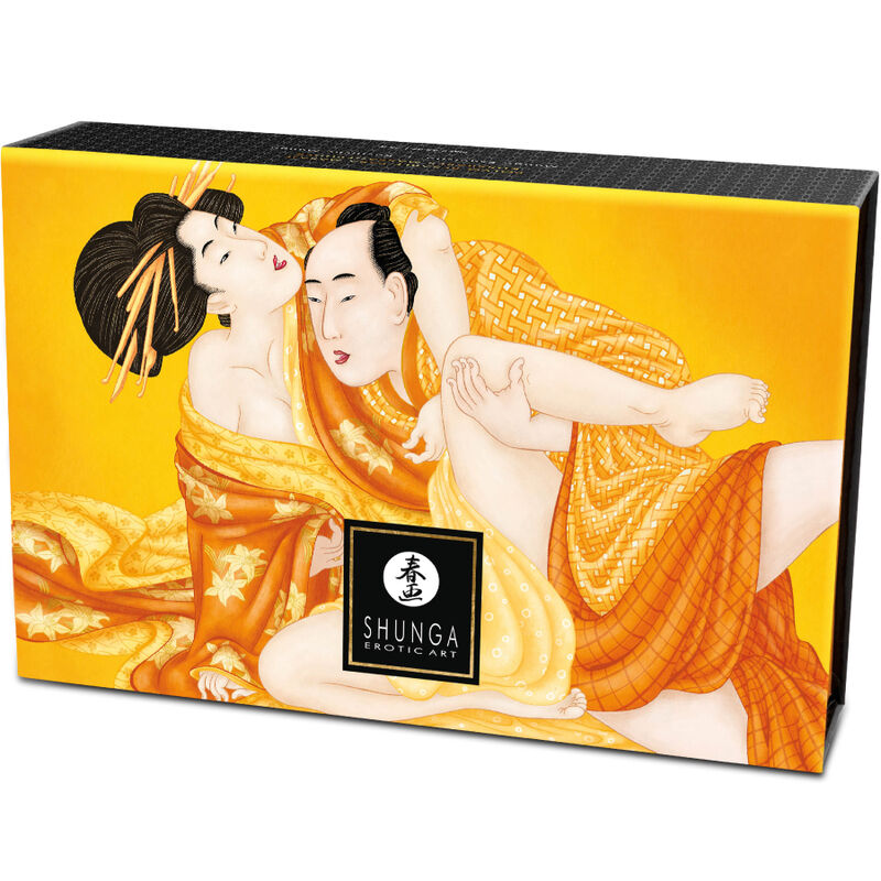 SHUNGA - KIT PÓS DE MASSAGEM COMESTÍVEIS MANGA