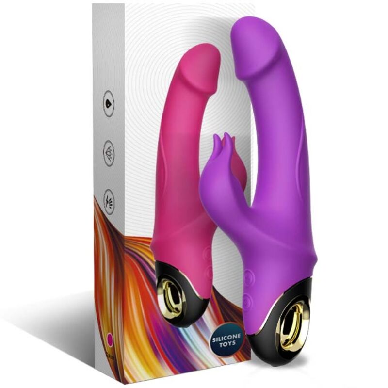 ARMONY - METEOR DILDO VIBRADOR RABBIT ROXO