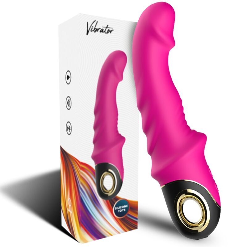 ARMONY - JOYBLADE ROTATING VIBRATING DILDO FUCHSIA