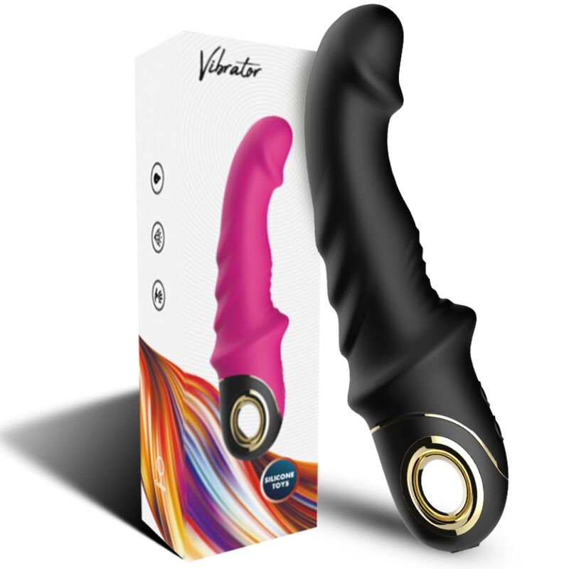 ARMONY - JOYBLADE DILDO VIBRADOR ROTATIVO PRETO