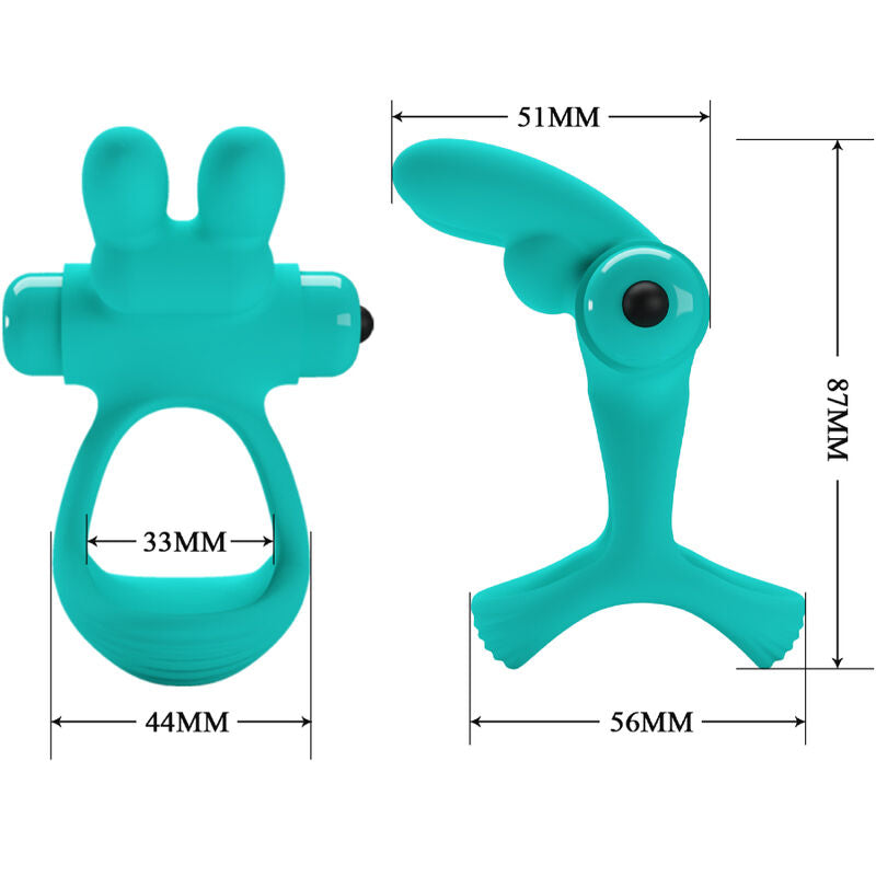 Pretty Love - Dante Viber Rabbit Green Ring