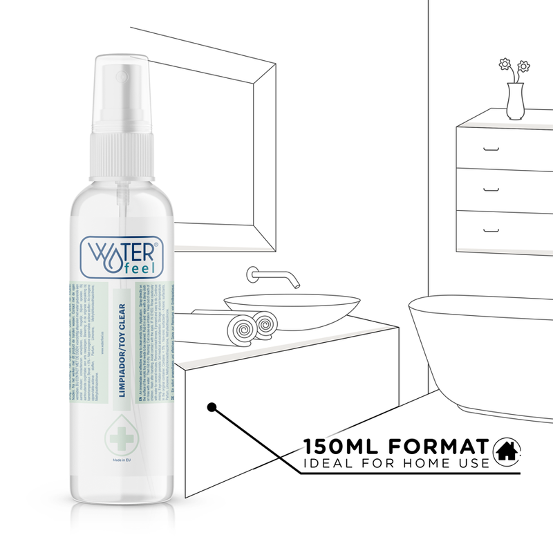 Waterfeel: netejador de joguines estèril de 150 ml