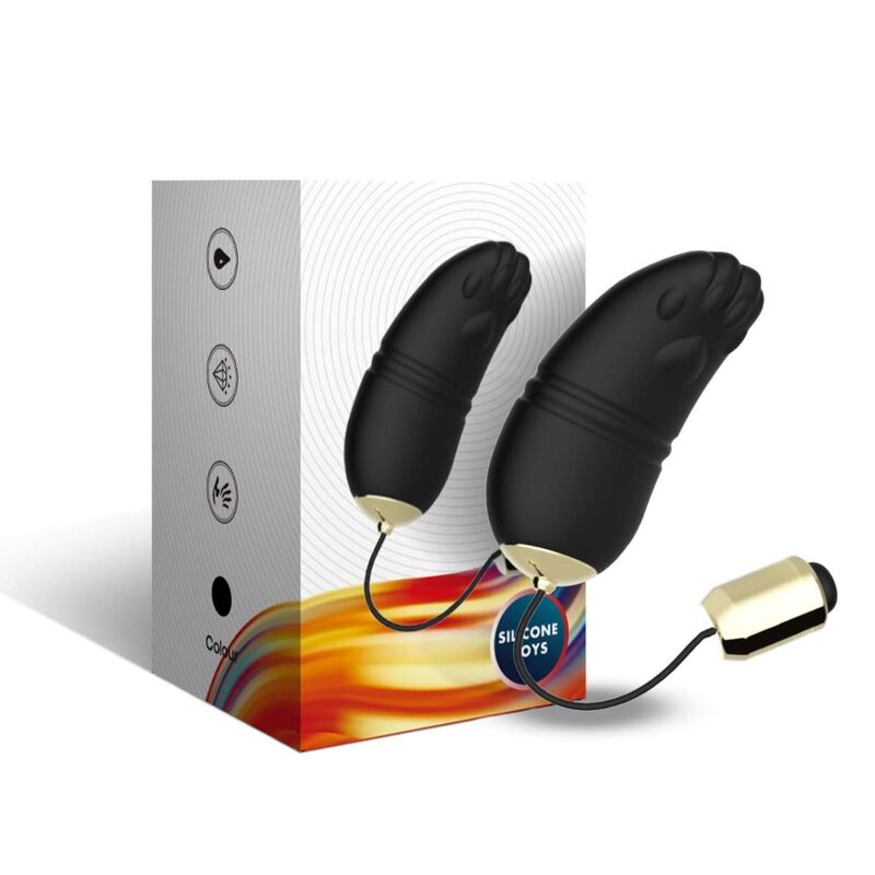ARMONY - KITTY OVO VIBRADOR PONTO G CONTROLO REMOTO PRETO