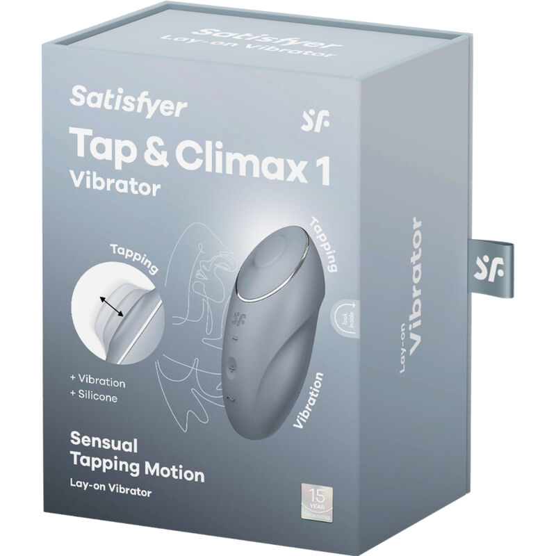 SATISFYER - TAP & CLIMAX 1 VIBRADOR LAY-ON