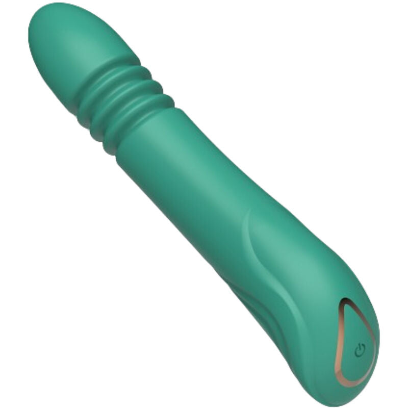 ARMONY - VIBRADOR E EMPURRADOR PONTO G VERDE