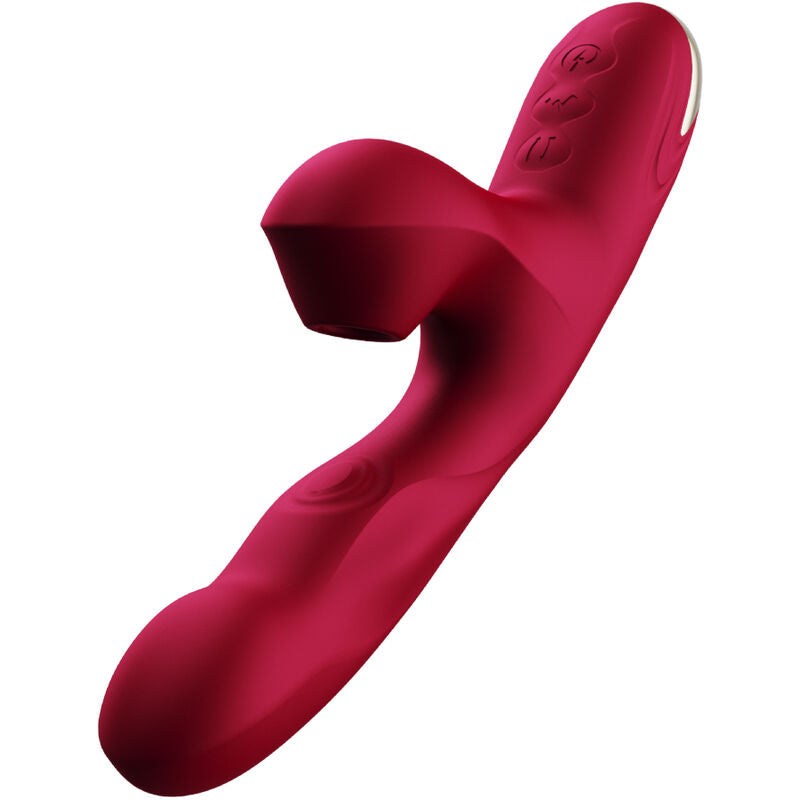 ARMONY - BUMP VIBRATOR & SUCKER MODEL 2 BORDEAUX