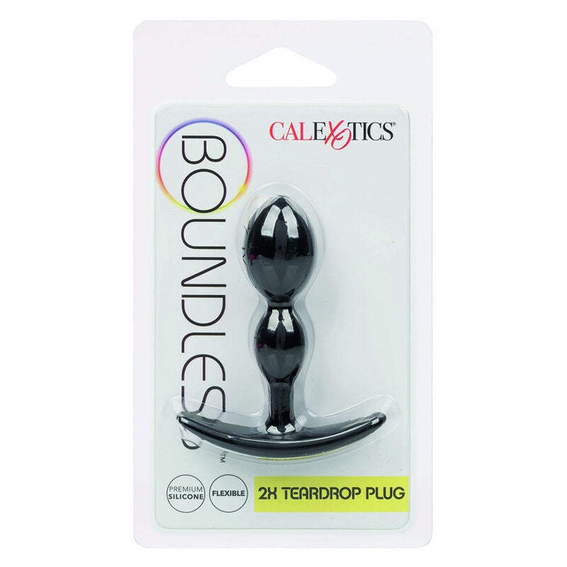 CALEXOTICS - BOUNDLESS TEAR-DROP ANAL PLUG 2X
