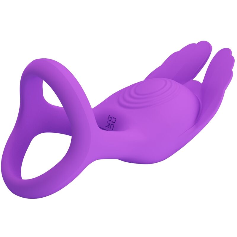 Pretty Love - Silas vibrador anell 7 vibracions silicona lila