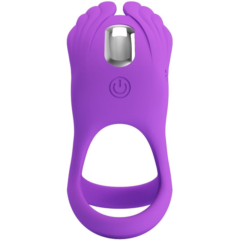 Pretty Love - Silas vibrador anell 7 vibracions silicona lila