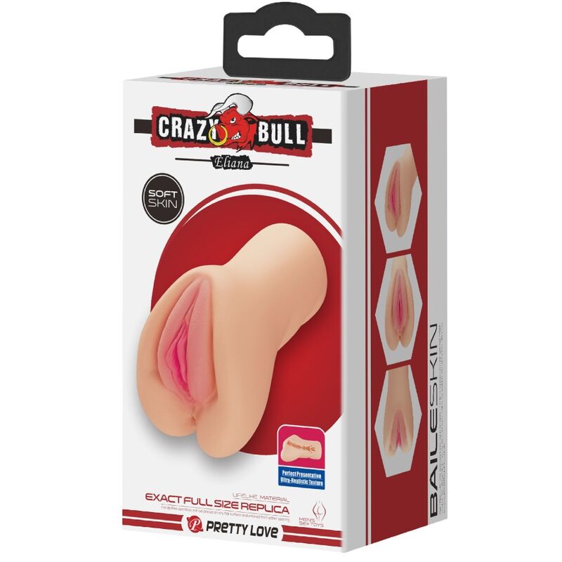 CRAZY BULL - ELIANA VAGINA-SHAPED MASTUBBING