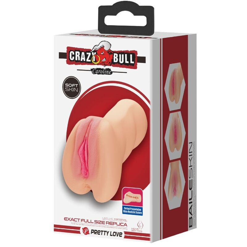 CRAZY BULL - CAROLINE VAGINA-SHAPED MASTUFFER