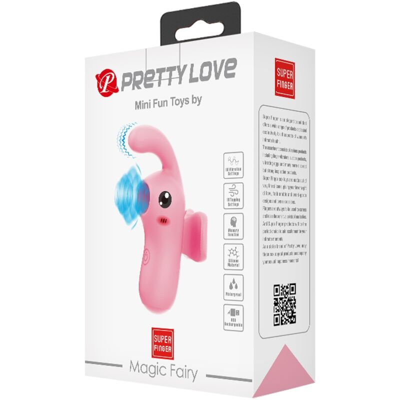 PRETTY LOVE - MINI FUN TOYS BY MAGIC FAIRY VIBRADOR E ESTIMULADOR DE SUCÇÃO