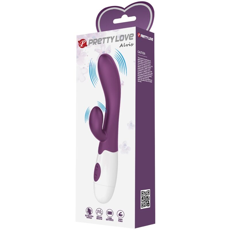 PRETTY LOVE - ALVIS RABBIT & PURPLE G-SPOT VIBRATOR