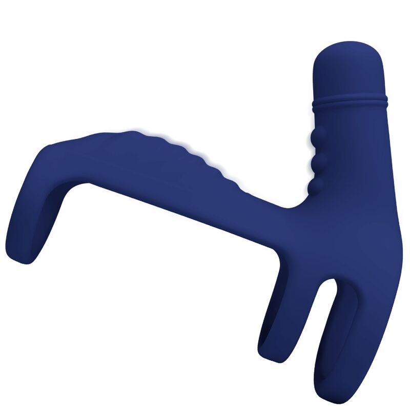 Pretty Love - Elish Vibrador Anell amb extensió blava