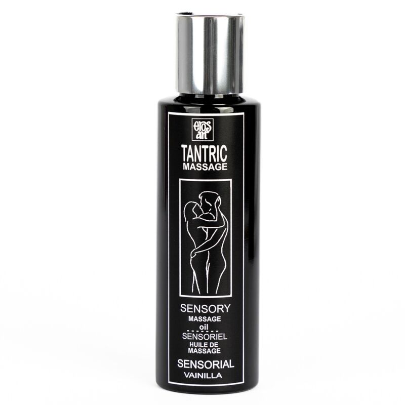 EROS-ART - ACEITE MASAJE TÁNTRICO NATURAL Y AFRODISÍACO VAINILLA 100 ML