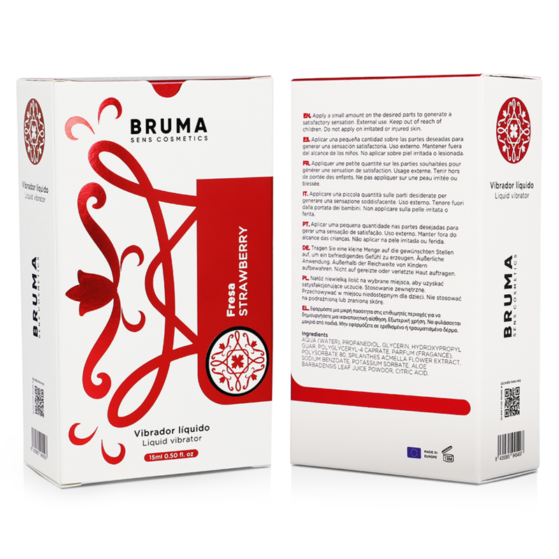 BRUMA - STRAWBERRY LIQUID VIBRATOR