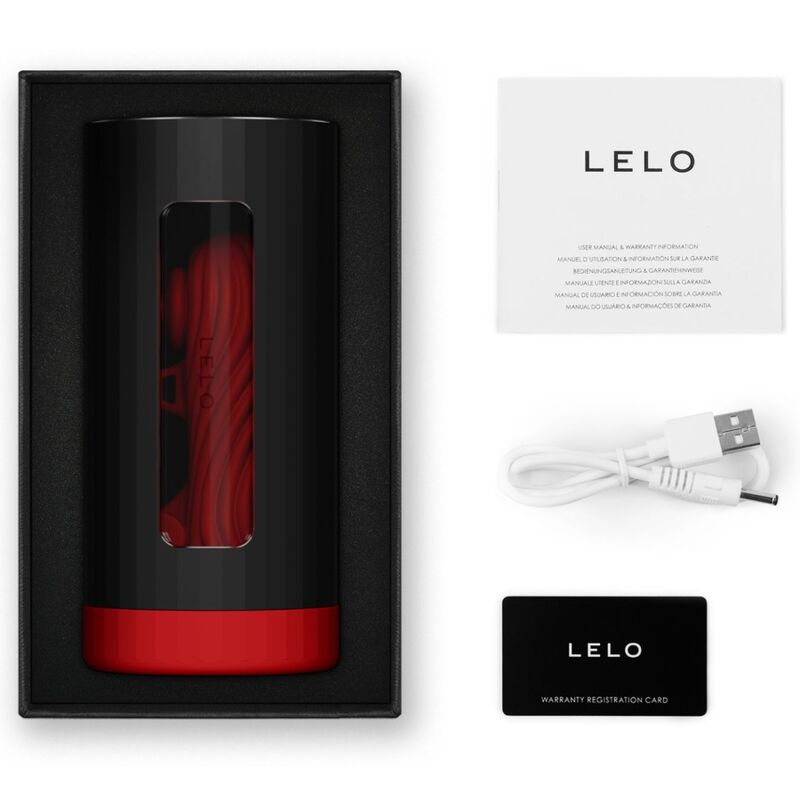 Lelo - F1s v3 Masturbator masculí vermell