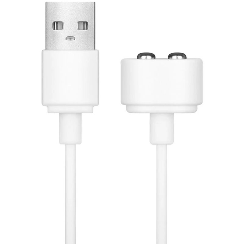 Satisfactor: cable de carregador blanc USB