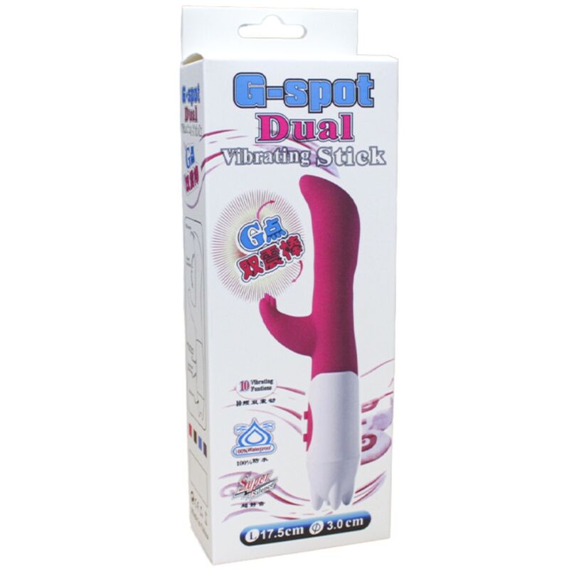 ARMONY - VIBRADOR E ESTIMULADOR PONTO G 10 VELOCIDADES ROSA
