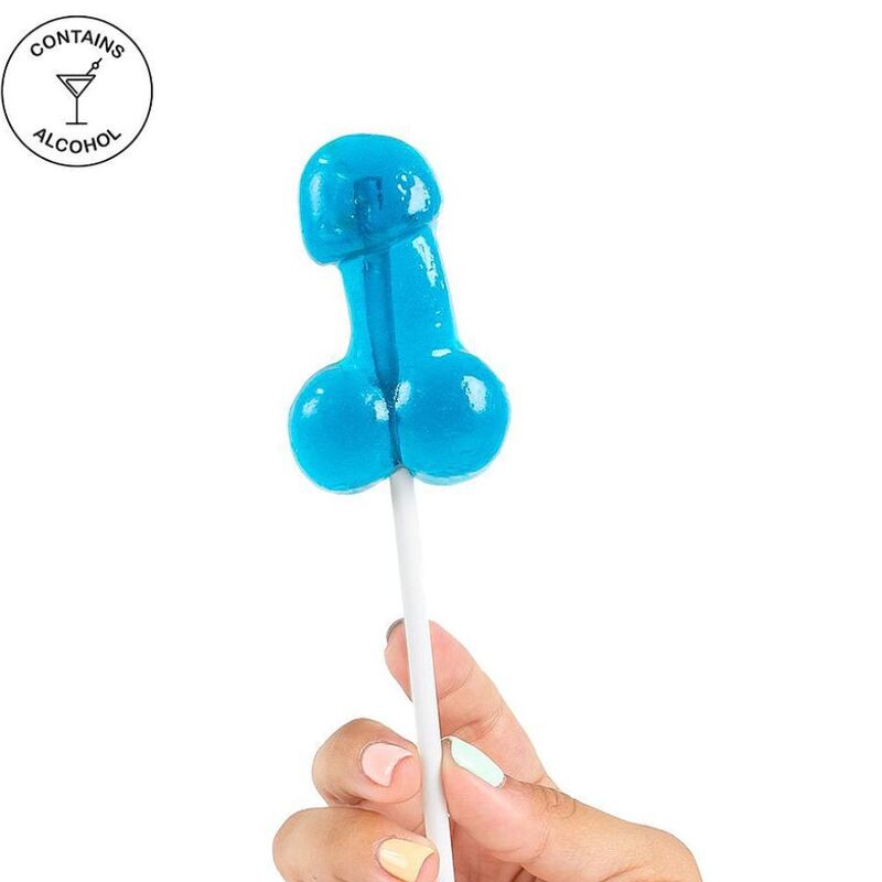 SECRETPLAY - PENIS Gummy Lollipop WITH ALCOHOL GIN & TONIC