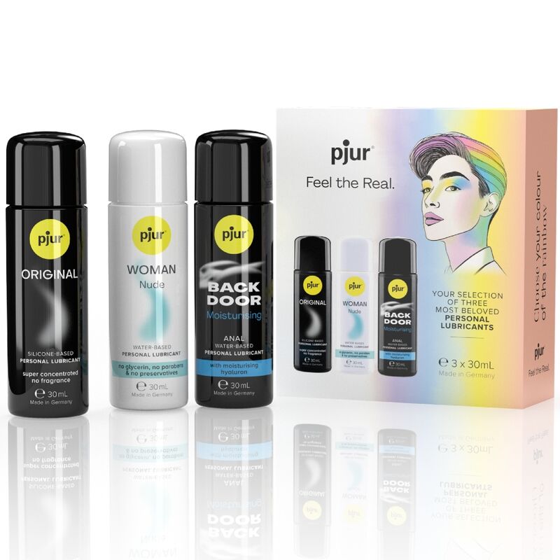 PJUR - Pride Set Premium Lubricants 3 x 30 ml
