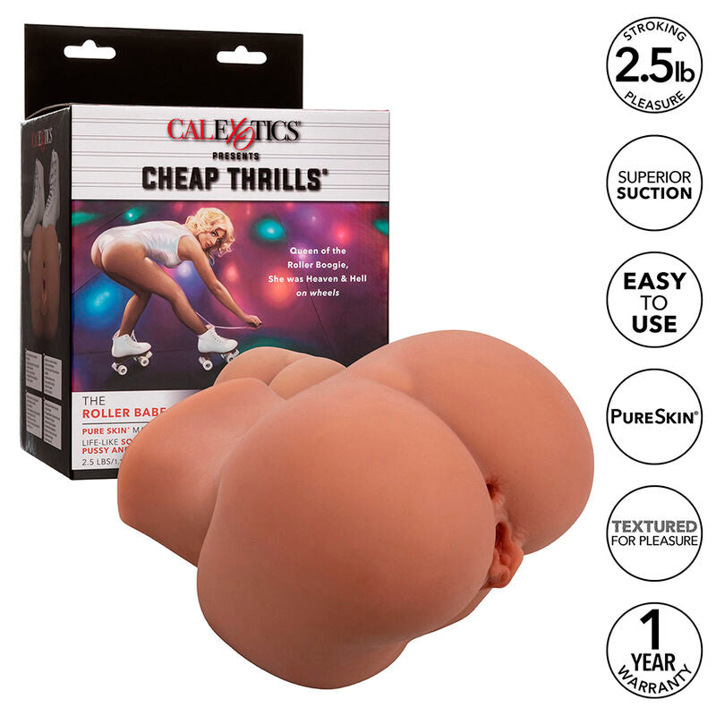 Calexòtics: el masturbador realista natural del Roller Double Masturbator
