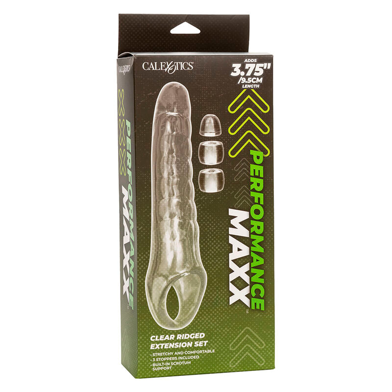 CALEXOTICS - MAXX ADJUSTABLE TRANSPARENT PENIS EXTENDER